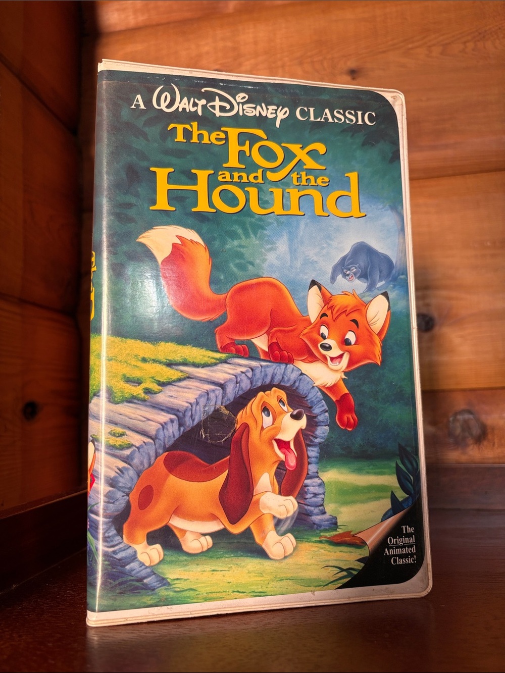 1994 The Fox and the Hound, Walt Disney Classics "Black Diamond" VHS